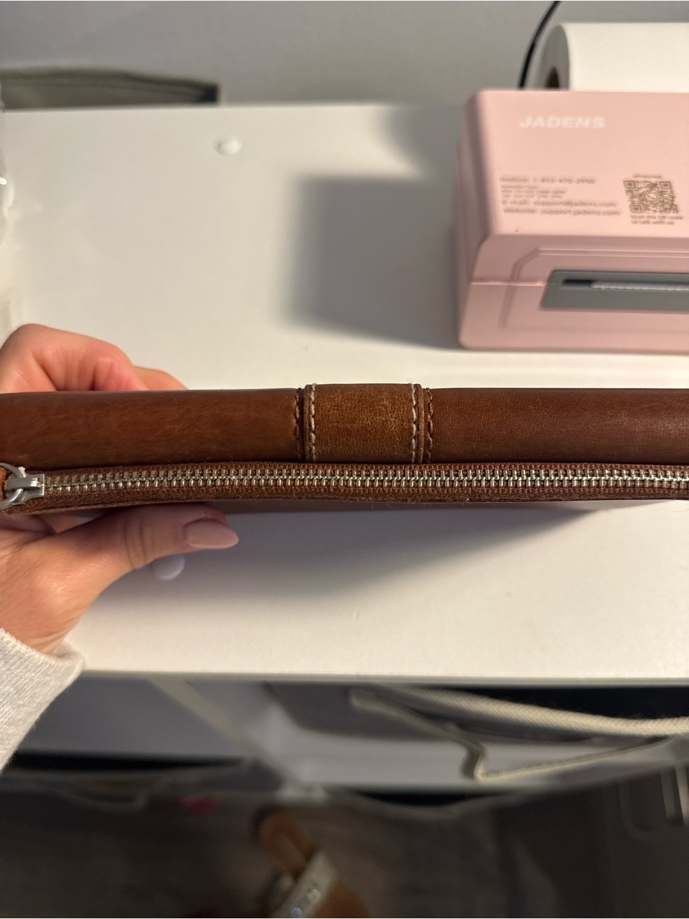 Coach Leatherware Est. 1941 Brown Leather Wallet Checkbook Organizer - Picture 8 of 8